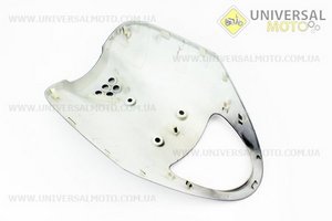 Yamaha JOG SA-01 пластик - передній верхній "дзьоб", ЧОРНИЙ. Китай (Пластик на японський скутер / UM3292-V96)