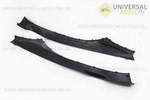 Yamaha JOG SA-24 BJ пластик - нижній боковий лівий і правий комплект 2шт. Китай (Пластик на японський скутер / UM3293-V01)