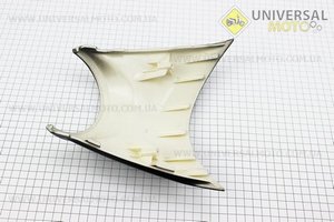 Yamaha BWS125 пластик - накладка дзьоба верхня (під вертикальні фари), ЧОРНИЙ. Китай (Пластик на японський скутер / UM3294-V83)