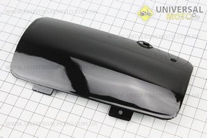 Yamaha VINO SA10J - 2т пластик - кришка масляного бака, ЧОРНИЙ. Китай (Пластик на японський скутер / UM3295-V61)