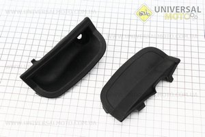 Yamaha JOG APRIO пластик - люк масляного бака комплект 2шт. Китай (Пластик на японський скутер / UM3296-V50)