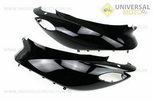 Yamaha JOG SA-36J / 39J пластик - комплект фарбовані 5 деталей, ЧОРНИЙ. Китай (Пластик на японський скутер / UM3297-V27)