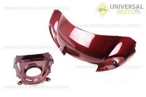 Yamaha JOG SA-36J / 39J пластик - комплект фарбовані 5 деталей, ЧЕРВОНИЙ. Китай (Пластик на японський скутер / UM3297-V28)