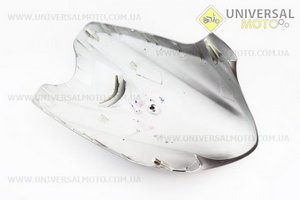 Yamaha JOG SA-36J/39J пластик - передній верхній "дзьоб", ТЕМНО-СІРИЙ. Китай (Пластик на японський скутер / UM3298-V49)