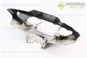 УЦІНКА Yamaha JOG NEXT ZONE пластик - кермо переднє "голова" (під дискові гальма), ЧОРНЕ (відламане кріплення, див. фото). Китай (Пластик на японський скутер / UM3298-V73)