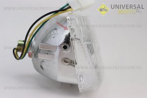 Уцінка Yamaha 2JA фара передня в зборі (відламано кріплення скла). Taiwan (Пластик на японський скутер / UM3298-V81)