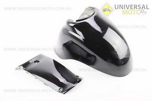 УЦІНКА Yamaha VINO SA10J - 2т пластик - крило переднє комплект 2 деталі (присутні незначні потертості). Китай (Пластик на японський скутер / UM3298-V94)