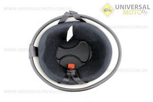 Шлем-каска BLD-130 "немец" S-ЧЕРНЫЙ матовый + ОЧКИ