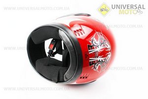 Шлем закрытый HF-109 S- Красный Q09. FXW (Шлем / UM3301-V55)