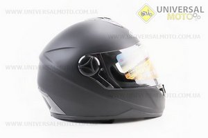 Шлем закрытый HF-122 XL- Черный матовый. FXW (Шлем / UM3301-V65)