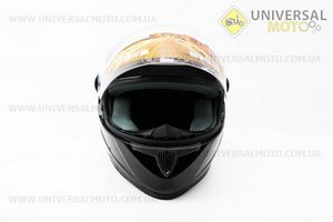 Шолом інтеграл, закритий HF-122 M, ЧОРНИЙ глянець. FXW (Шоломи / UM3301-V99)