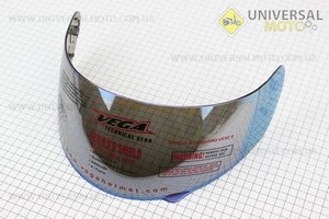 Стекло для шлема VEGA HD188 зеркальное (син.)