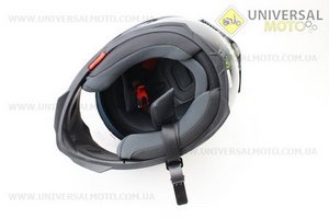 Шлем закрытый FF311 Monster XL - ЧЕРНЫЙ глянец с рисунком