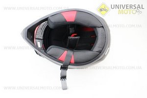 Шлем кроссовый FF103 Solid S - ЧЕРНЫЙ матовый