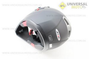 Шлем кроссовый FF103 Solid XL - ЧЕРНЫЙ матовый