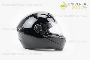 Шлем закрытый ZS-811 Solid M - Черный. ZEUS (Шлем / UM3306-V01)