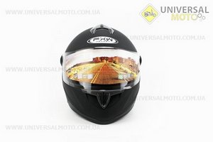 Шлем закрытый HF-122 Xдлинной  Черный матовый DOT. FXW (Шлем / UM3307-V02)