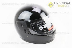 Шолом закритий 825-2 S- чорний глянець. F-2 (Шоломи / UM3307-V68)