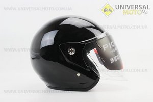 Шолом відкритий АТ-666, ЧОРНИЙ. PICKS (Шоломи / UM3309-V87)