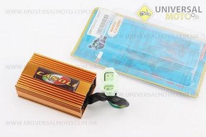 Комутатор Honda AF34 ТЮНІНГ (золотистий). CASOLI (Запчастини до японського скутера / UM3310-V14)