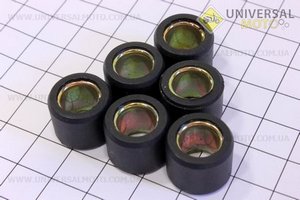 Ролики варіатора 6шт, Honda / GY6 16 * 13 - 5,5г. Китай (Запчастини до японського скутера / UM3311-V19)