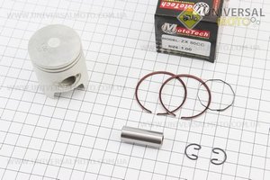 Поршневий комплект (поршень, кільця, палець) Honda DIO ZX50 40мм +1,00 (палець 12мм) Тайвань. Mototech (Запчастини до японського скутера / UM3311-V95)