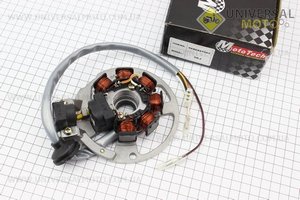Статор магнето (генератора) Yamaha 3KJ (7 котушок роз'єм "мама 3 + 2"), Тайвань. Mototech (Запчастини до японського скутера / UM3312-V18)
