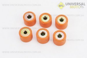 Ролики варіатора 6шт, Honda / GY6 16 * 13 - 12г. Китай (Запчастини до японського скутера / UM3312-V87)