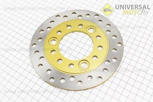 Диск гальмівний Honda DIO. Китай (Запчастини до японського скутера / UM3313-V24)