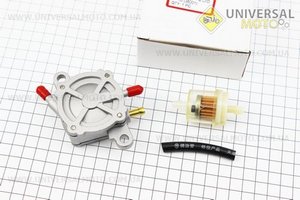 Вакуумний насос + фільтр паливний Honda DIO AF18-27. GXmotor (Запчастини до японського скутера / UM3313-V52)