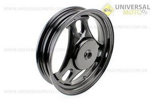 Диск колесный задний Suzuki AD50 (стальной). Taiwan (Скутер Suzuki Address 50 \ UM3315-V43)