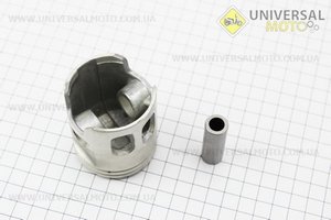 Поршневий комплект (поршень, кільця, палець) Yamaha BWS100 52мм +0,50 (палець 14мм) Тайвань. MSU (Запчастини до японського скутера / UM3315-V98)