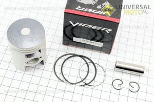 Поршень, кольца, палец комплект Honda DIO50 39мм + 0,75 (палец 12мм). Viper (Скутер Honda DIO \ UM3317-V03)