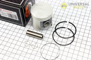 Поршень, кольца, палец комплект Yamaha STELS 70 47мм STD (палец 12мм). Scooter-M (Скутер Yamaha \ UM3318-V63)