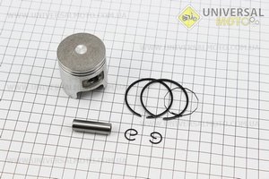 Поршневий комплект (поршень, кільця, палець) Honda TACT (SA50) 41мм +1,00 (палець 10мм). Китай (Запчастини до японського скутера / UM3318-V69)