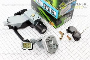 Замок зажигания Honda DIO AF56/57 (с магнитым антивзломом). EURORUN (Скутер Honda DIO \ UM3319-V12)