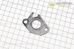 Прокладка патрубка карбюратора Honda DIO AF34 / 35 (пластмас) d-18мм + манжет. Китай (Запчастини до японського скутера / UM3319-V82)