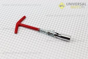 Ключ свічковий для 4Т - 16мм (c довгою поворотною рукояткою). Китай (Різне / UM3321-V02)