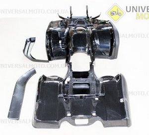 ATV 400 - Пластик на квадроцикл к-кт (11 деталей), ЧЕРНЫЙ