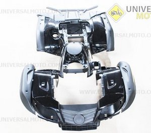 ATV 500 - Пластик на квадроцикл к-кт (13 деталей), ЧЕРНЫЙ