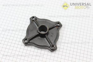 Ступица колеса со шлицами для оси 22мм под 4 болта. Китай (Квадроцикл / UM3350-V86)