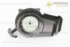 ATV дитячий - Кришка двигуна з ручним стартером в зборі (метал "чорний"), тип. 1. Китай (Запчастини на квадроцикли / UM3351-V52)
