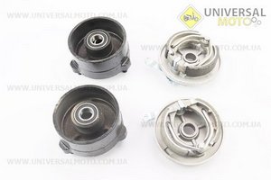 Барабан гальмівний з колодками 85мм в зборі, лівий, правий комплект ATV 50/110. Китай (Запчастини на квадроцикли / UM3351-V79)