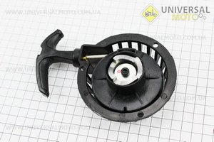 ATV дитячий - Кришка двигуна з ручним стартером в зборі (метал "чорний"), тип. 3. Китай (Запчастини на квадроцикли / UM3353-V13)