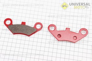 Гальмівні колодки (дискові) Goon 260 / CUV Carry 300 / Muddy 300 / LOF420, комплект 2шт. YONGLI (Запчастини на квадроцикли / UM3353-V18)