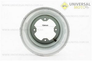 УЦІНКА ATV Диск задній сталевий ATV 250см.куб. на 4 болта (розбирання, невеликий наліт). Китай (Диски до скутера / UM3353-V60)