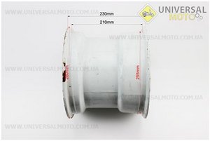 УЦІНКА ATV Диск задній сталевий ATV 250см.куб. на 4 болта (розбирання, невеликий наліт). Китай (Диски до скутера / UM3353-V60)