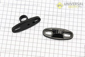 Кріплення дзеркал до пластику під два болта, комплект 2шт ЧОРНИЙ. Китай (Різне / UM3353-V90)