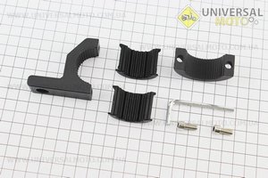 Кріплення на кермо для дзеркал D-11мм (з низьким виносом) ЧОРНИЙ. Китай (Різне / UM3353-V91)