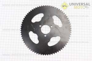 ATV дитячий - Зірка задня Т8F-74T-d = 35; 3отв. * 42мм. Китай (Запчастини на квадроцикли / UM3354-V14)